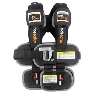 Ride Safer Delight Travel Vest w/Backpack- Wearable,Lightweight,Compact Car Seat